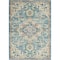 Homeroots 7 x 10 ft. Light Blue & Ivory Distressed Area Rug 385583 - alternate 1